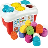 Clementoni bloky RUBBER Activity Bucket 17171 ako DARČEK