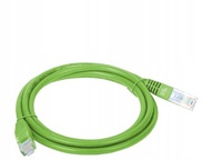 Patchcord kábel kat.5E 0,5m zelený ALANTEC 20 KS