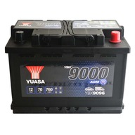 YUASA YBX9096 AGM 12V 70Ah 760A START-STOP