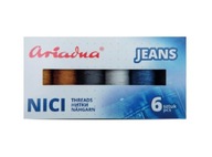 ARIADNA JEANS SADA NITÍ NA šitie 6 ks