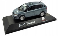 Model auta SEAT Toledo 1:43. Modrá Lluvia. Model predajcu