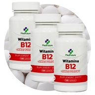 Vitamín B12 1000 mcg + kyselina listová 360 tabliet METHYLCOBALAMINA