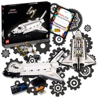 4v1 LEGO 10283 Raketoplán Discovery NASA pre dospelých chlapcov + elektronická kniha