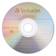 DVD+R DL VERBATIM SILVER 8,5GB Torta 50ks