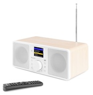 INTERNETOVÉ RÁDIO WIFI DAB+ FM BT DIAĽKOVÉ BIELY