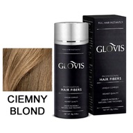 Vlákna GLOVIS 28g Tmavá blond - Tmavý blond prípravok na rednúce vlasy