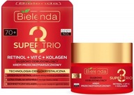 Bielenda Super Trio Krém proti vráskam 70+