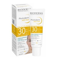 BIODERMA PHOTODERM AKN MAT SPF30 zmatňujúci krém na tvár PRE SUN 40 ml