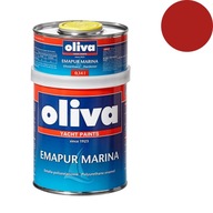 Červený lodný náter OLIVA Emapur Marina