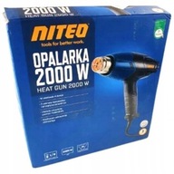 Teplovzdušná pištoľ + DÝZY Niteo Tools 2000 W 230 V 600 °C