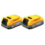 Sada 2 ks batérií 18V 1,7Ah DeWalt DCBP034E2