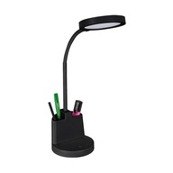 Čierna stolná lampa SMD LED LABOR LED BLACK IDEUS 03824