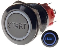 TLAČIDLO PROTI VANDALU 19mm START 12V 3A N