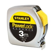 STANLEY POWERLOCK PÁSKA MERACÍ 3m