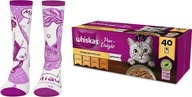 Whiskas Poultry Frykasy Mix príchutí v želé pre mačky 40x85g + ZDARMA