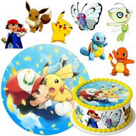 SET TORTY POKEMON PIKACHU TORTY +7 POSTAVIKOV