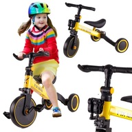 Trojkolka Trike Fix Mini, 3 v 1, s pedálmi, žltá jazda