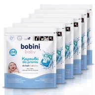 Bobini Baby farebné a biele umývacie kapsuly 144