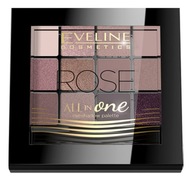 Eveline All In One Paletka očných tieňov 12g Rose (02)