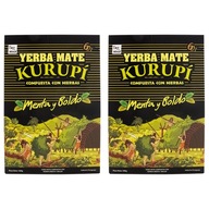 Yerba Mate Kurupi Compuesta Menta Boldo 2x500g 1kg