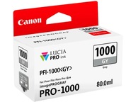 Atrament Canon PFI-1000GY sivý 80 ml