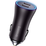 BASEUS NABÍJAČKA DO AUTOZAPAĽOVAČA 2X USB-C