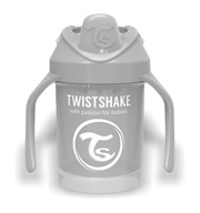 TwistShake nevylievací pohár s mixérom 230ml šedý