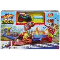 Demolácia Hot Wheels Monster Trucks na stanici HFB12