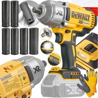 DEWALT AKUMULÁTOROVÝ NÁRAZOVÝ KLÚČ Bezuhlíkový DCF899N 18V + ZÁSUVKY