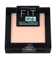 MAYBELLINE FIT ME MATTE+PORELESS Lisovaný prášok - 120 CLASSIC IVORY