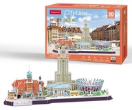 3D PUZZLE CITYLINE Varšava 126 kusov PGE Zamek Pałac