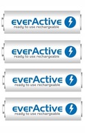 Everactive 4x BATÉRIE R03/AAA Ni-MH 1050 mAh