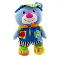 ZMYSELNÝ MEDVEĎ MASKOT S HUDOBOU, MANIPULATÍVNA HRAČKA NA USPÁVANIE, HRAČKA