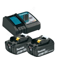 MAKITA KIT 18V NABÍJAČKA DC18RC + 2x 18V 3,0Ah