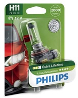 Philips H11 LongLife EcoVision žiarovka 4x dlhá životnosť