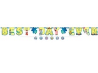 Best Day Ever Spongebob banner 320 cm Narodeniny