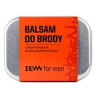 ZEW FOR MEN Balzam na bradu Konopný olej a pižmo