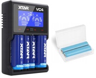 XTAR VC4 nabíjačka + 2x LG INR 18650 -MH1 Li-on batérie 3,7 V 3200 mAh