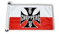 MOTORCYCLE FLAG POLAND West Cast Choppers 19x35