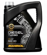 olej 5W40 MANNOL DIESEL TURBO 5L ESTER