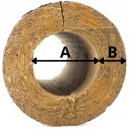 Lamelová izolácia pre potrubia z minerálnej vlny 140/30