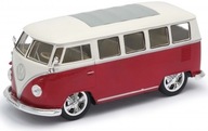 Model WELLY - VOLKSWAGEN T1 BUS 1963 v mierke 1:24