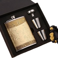 Vianočný darček 8OZ Hip Flask MINI Fľaša na alkohol