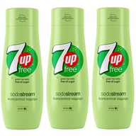 SODASTREAM Sada troch koncentrátov: 7Up ZDARMA x3.