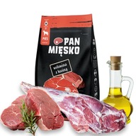 PAN MEAT Hovädzie a kozie 20 kg chrumky M pre stredné plemená