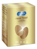 Durex Kondómy bez latexu 24 ks Bez latexu