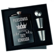 Fľaša najlepšieho tátoša s názvom ENGRAVED