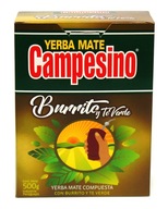 Yerba Mate Verde Burrito Campesino Elaborada 500 g