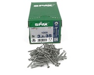 Spax skrutky 3,5x35 1000ks WIROX PZ2