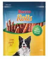 ROCCO ROLLS tyčinky pre psov s kačicou 200g